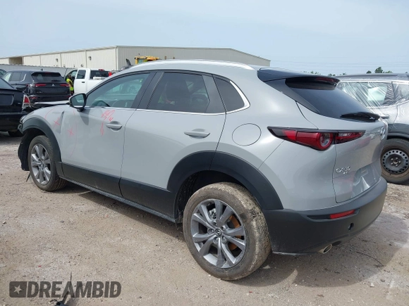 2025 Mazda CX-30 S Preferred with VIN 3MVDMBCM7SM801412, listed as a IAAI auction lot 42262056 with 4,456 mi miles and . Bid and sale history available at DreamBid. Image 3.