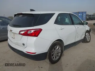 2020 Chevrolet Equinox LS with VIN 3GNAXHEV0LS591907, listed as a IAAI auction lot 41834530 with 81,093 mi miles and . Bid and sale history available at DreamBid. Image 4.