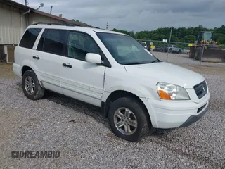 2003 Honda Pilot EX z VIN 2HKYF18503H566545, wystawiony jako IAAI lot #42510350 z przebiegiem 191 108 mil mil oraz . Historia ofert i sprzedaży dostępna na DreamBid. Obrazek 1.