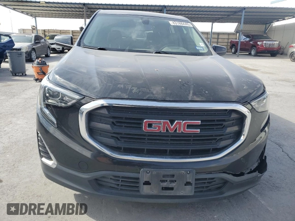 2019 GMC Terrain SLE with VIN 3GKALMEV1KL202072, listed as a Copart auction lot 43186445 with 127,837 mi miles and Clean Title. Bid and sale history available at DreamBid. Image 5.