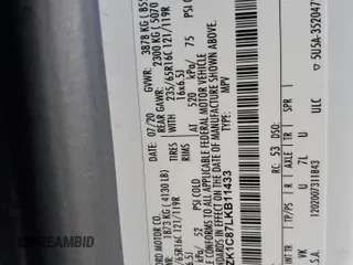 2020 Ford Transit z VIN 1FMZK1C87LKB11433, wystawiony jako Copart lot #85380574 z przebiegiem Nie podano mil oraz Szkoda całkowita • Salvage title. Historia ofert i sprzedaży dostępna na DreamBid. Obrazek 13.