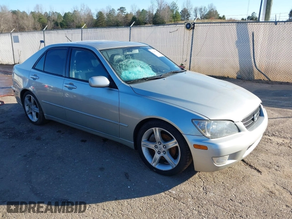 2001 Lexus IS 300/350 with VIN JTHBD182710008265, listed as a IAAI auction lot 41245465 with 80,264 mi miles and . Bid and sale history available at DreamBid. Image 1.