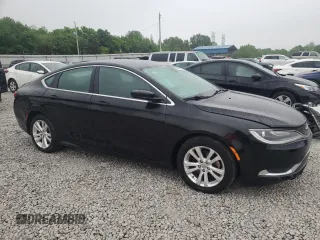 2016 Chrysler 200 Limited with VIN 1C3CCCAB4GN104868, listed as a Copart auction lot 54258665 with 107,223 mi miles and Clean Title. Bid and sale history available at carsss.com. Image 4.