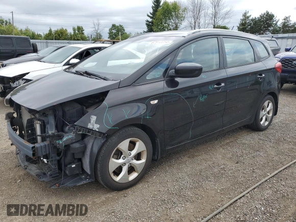 2014 Kia Rondo LX with VIN KNAHT8A37E7055610, listed as a Copart auction lot 67910054 with 116,084 mi miles and Clean Title. Bid and sale history available at carsss.com. Image 1.