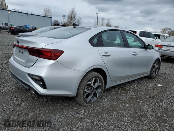 2020 Kia Forte LXS with VIN 3KPF24AD0LE187362, listed as a Copart auction lot 51643495 with 24,192 mi miles and Salvage Title. Bid and sale history available at carsss.com. Image 3.