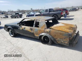 1987 Buick Regal with VIN 1G4GJ117XHP452212, listed as a Copart auction lot 45395424 with Not Provided miles and Non Repairable. Bid and sale history available at DreamBid. Image 2.