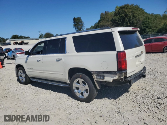 2015 Chevrolet Suburban LTZ with VIN 1GNSCKKC9FR730908, listed as a Copart auction lot 75317724 with 167,626 mi miles and Clean Title. Bid and sale history available at DreamBid. Image 2.