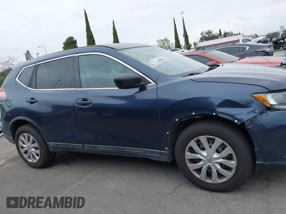 2016 Nissan Rogue SV with VIN 5N1AT2MT9GC810274, listed as a IAAI auction lot 41882173 with 179,818 mi miles. Bid and sale history available at carsss.com. Image 13.