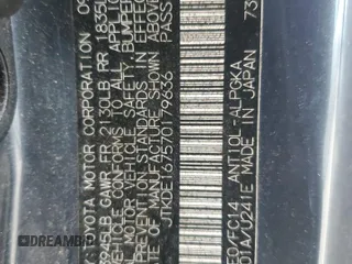 2007 Scion tC Spec z VIN JTKDE167570179636, wystawiony jako Copart lot #51235535 z przebiegiem 184 645 mil mil oraz Szkoda całkowita • Salvage title. Historia ofert i sprzedaży dostępna na DreamBid. Obrazek 14.