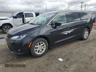 2018 Chrysler Pacifica Touring with VIN 2C4RC1DG9JR125291, listed as a Copart auction lot 55147165 with 96,073 mi miles and Salvage title. Bid and sale history available at DreamBid. Image 1.