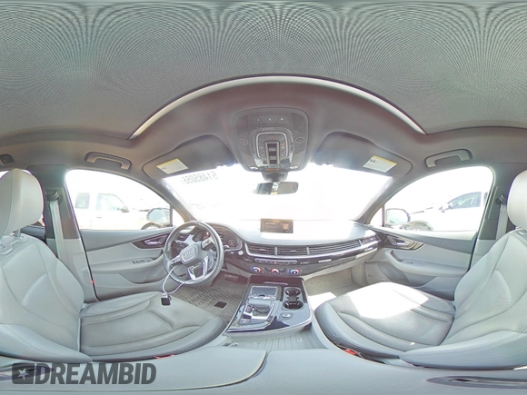 2017 Audi Q7 Premium Plus with VIN WA1LAAF78HD058828, listed as a Copart auction lot 51485055 with 104,920 mi miles and Salvage Title. Bid and sale history available at DreamBid. Image 16.