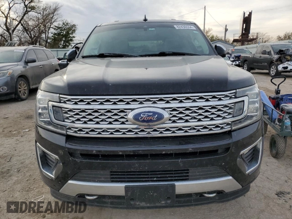 2019 Ford Expedition Max Platinum z VIN 1FMJK1MTXKEA57820, wystawiony jako Copart lot #82430554 z przebiegiem 74 363 mil mil oraz Szkoda całkowita • Salvage title. Historia ofert i sprzedaży dostępna na DreamBid. Obrazek 5.