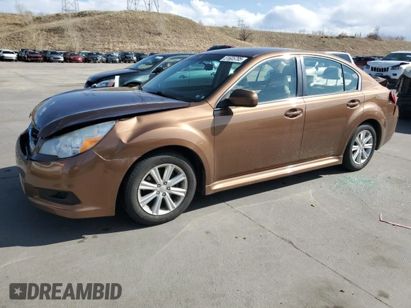 2012 Subaru Legacy Premium with VIN 4S3BMBC69C3040928, listed as a Copart auction lot 51605795 with 76,477 mi miles and Salvage Title. Bid and sale history available at DreamBid. Image 1.