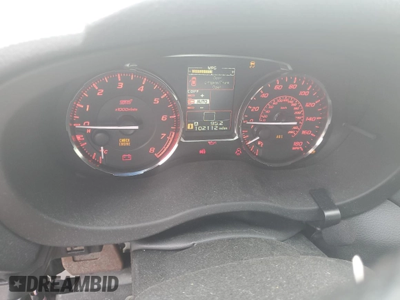 2016 Subaru WRX STI с VIN JF1VA2M65G9826383, выставлен на аукционе Copart как лот 57450505 с пробегом 102 112 миль миль и Чистый • Clean title. История ставок и продаж доступна на DreamBid. Изображение 9.