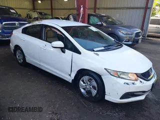 2015 Honda Civic LX with VIN 2HGFB2F52FH552205, listed as a IAAI auction lot 42196414 with 104,667 mi miles and . Bid and sale history available at DreamBid. Image 1.