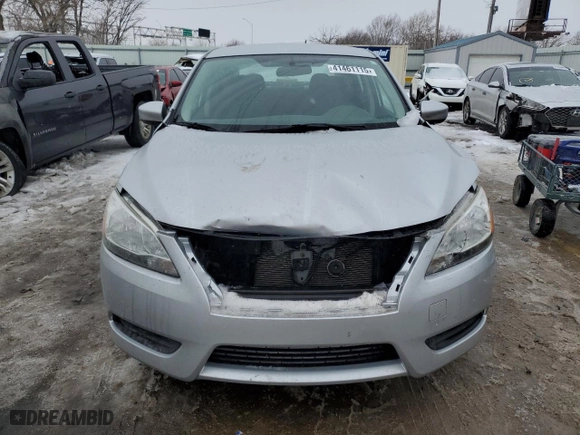 2014 Nissan Sentra SR with VIN 3N1AB7AP6EY224036, listed as a Copart auction lot 41461115 with 151,568 mi miles and Salvage Title. Bid and sale history available at carsss.com. Image 5.