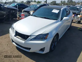 2011 Lexus IS 250 with VIN JTHBF5C27B5138799, listed as a IAAI auction lot 42452559 with 111,605 mi miles and . Bid and sale history available at DreamBid. Image 2.