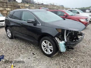 2019 Ford Edge SEL с VIN 2FMPK4J99KBB47542, выставлен на аукционе Copart как лот 63682005 с пробегом 82 046 миль миль и Списание • Salvage title. История ставок и продаж доступна на DreamBid. Изображение 4.