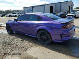 2023 Dodge Charger SRT Hellcat Widebody Jailbreak with VIN 2C3CDXL9XPH689642, listed as a Copart auction lot 46474045 with 14,742 mi miles and Salvage Title. Bid and sale history available at carsss.com. Image 2.
