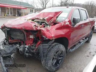 2021 Chevrolet Silverado 1500 LT Trail Boss with VIN 3GCPYFEL0MG161771, listed as a IAAI auction lot 41671905 with 44,047 mi miles and . Bid and sale history available at DreamBid. Image 23.