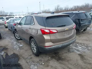 2018 Chevrolet Equinox LT with VIN 2GNAXSEV8J6244012, listed as a IAAI auction lot 41590078 with 170,201 mi miles. Bid and sale history available at carsss.com. Image 3.
