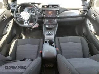 2024 Nissan LEAF S with VIN 1N4AZ1BV2RC551010, listed as a Copart auction lot 59508015 with 18,674 mi miles and Salvage title. Bid and sale history available at DreamBid. Image 8.