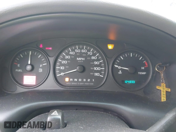 2003 Chevrolet Venture Warner Bros 1SE z VIN 1GNDX13E23D279465, wystawiony jako IAAI lot #41384442 z przebiegiem 124 033 mil mil oraz . Historia ofert i sprzedaży dostępna na DreamBid. Obrazek 7.