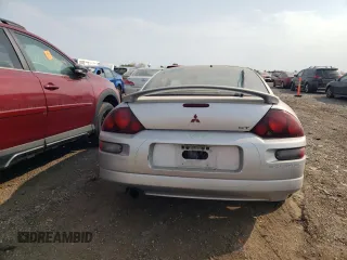 2000 Mitsubishi Eclipse GT with VIN 4A3AC54L6YE083264, listed as a Copart auction lot 75693534 with 80,939 mi miles and Salvage Title. Bid and sale history available at carsss.com. Image 6.