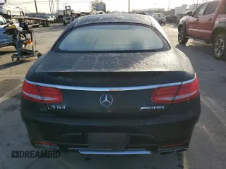 2015 Mercedes-Benz S-Class S 63 AMG with VIN WDDXJ7JB9FA005341, listed as a Copart auction lot 76766234 with 53,566 mi miles and Salvage Title. Bid and sale history available at carsss.com. Image 6.