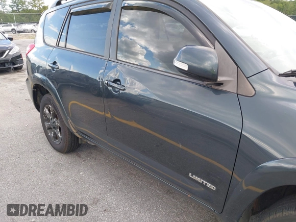 2009 Toyota RAV4 Limited with VIN 2T3BF31V69W012889, listed as a IAAI auction lot 42835428 with 191,395 mi miles and . Bid and sale history available at DreamBid. Image 6.
