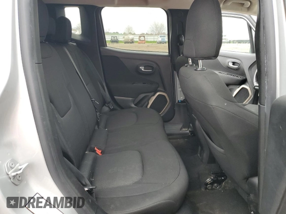 2017 Jeep Renegade Latitude with VIN ZACCJABB5HPF30386, listed as a Copart auction lot 46129335 with 169,868 mi miles and Salvage Title. Bid and sale history available at carsss.com. Image 10.
