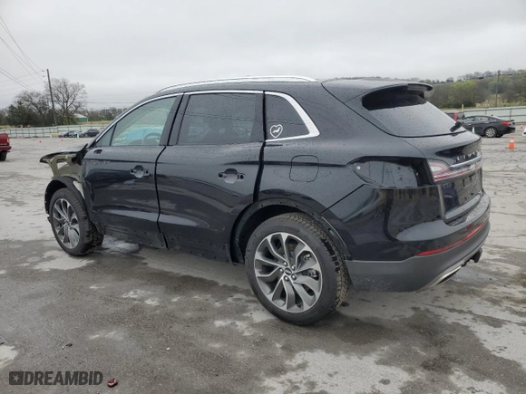 2021 Lincoln Nautilus Reserve with VIN 2LMPJ8KP9MBL08731, listed as a Copart auction lot 51189885 with 28,857 mi miles and Salvage Title. Bid and sale history available at carsss.com. Image 2.