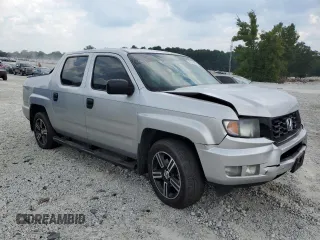 2013 Honda Ridgeline Sport with VIN 5FPYK1F77DB009641, listed as a Copart auction lot 63378875 with 115,828 mi miles and Salvage title. Bid and sale history available at DreamBid. Image 4.