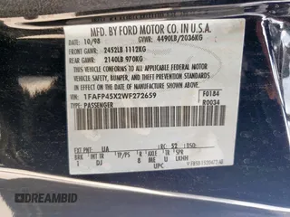 1998 Ford Mustang GT with VIN 1FAFP45X2WF272659, listed as a Copart auction lot 54121775 with 83,338 mi miles and Salvage title. Bid and sale history available at DreamBid. Image 13.