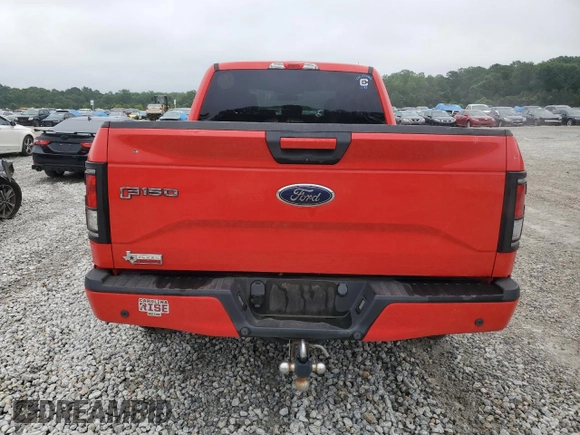 2015 Ford F-150 XL with VIN 1FTEX1CP6FKD65683, listed as a Copart auction lot 60900535 with 131,698 mi miles and Salvage title. Bid and sale history available at DreamBid. Image 6.