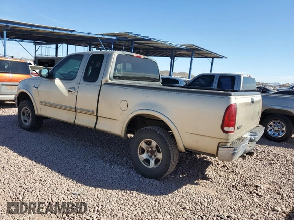 1999 Ford F-150 XL with VIN 2FTRX18L1XCA21305, listed as a Copart auction lot 44356815 with 250,838 mi miles and Salvage Title. Bid and sale history available at carsss.com. Image 2.