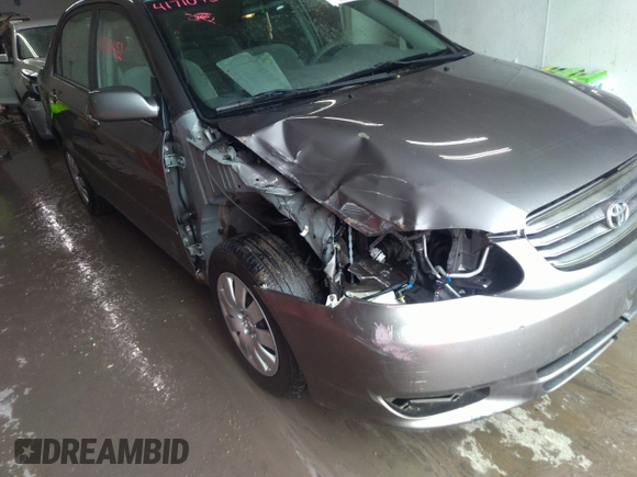2004 Toyota Corolla CE with VIN 1NXBR32E14Z204650, listed as a IAAI auction lot 41710452 with 168,099 mi miles. Bid and sale history available at carsss.com. Image 6.