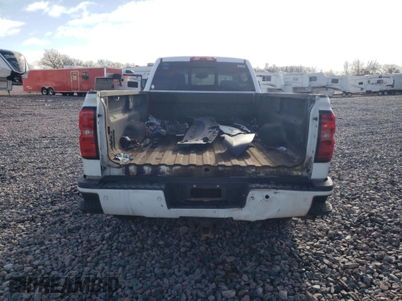 2017 Chevrolet Silverado 3500HD LTZ with VIN 1GC4K0EY3HF208151, listed as a Copart auction lot 78502914 with 196,192 mi miles and Salvage Title. Bid and sale history available at carsss.com. Image 6.