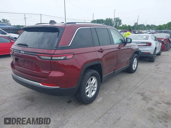 2023 Jeep Grand Cherokee Altitude with VIN 1C4RJHAG2P8108436, listed as a IAAI auction lot 42557174 with 28,015 mi miles and . Bid and sale history available at DreamBid. Image 4.