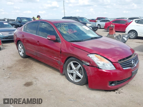 2009 Nissan Altima 3.5 SL with VIN 1N4BL21EX9N524512, listed as a IAAI auction lot 41906110 with 186,140 mi miles. Bid and sale history available at carsss.com. Image 1.