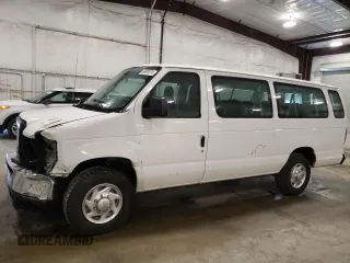 2010 Ford Econoline Passenger XL with VIN 1FBSS3BL8ADA62210, listed as a Copart auction lot 69939574 with 111,593 mi miles and Salvage Title. Bid and sale history available at carsss.com. Image 1.