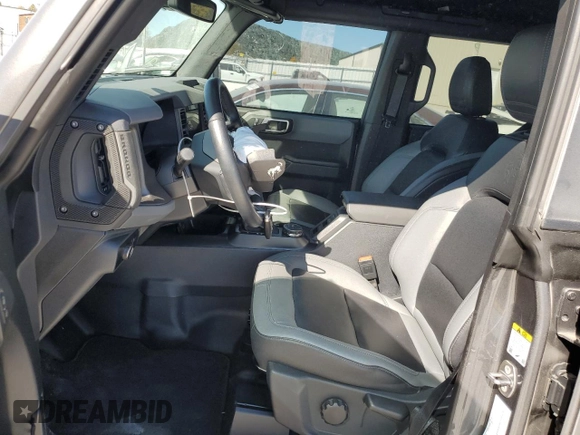 2024 Ford Bronco Big Bend with VIN 1FMDE7BH5RLA24042, listed as a Copart auction lot 76699044 with 13,419 mi miles and Salvage Title. Bid and sale history available at DreamBid. Image 7.