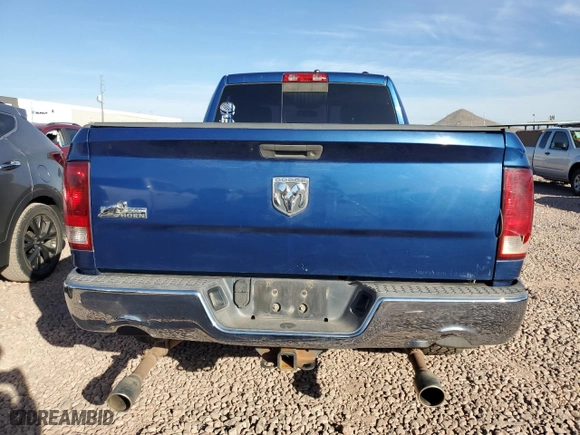 2010 Dodge Ram 1500 SLT with VIN 1D7RB1GTXAS132525, listed as a Copart auction lot 79636534 with 194,181 mi miles and Salvage Title. Bid and sale history available at carsss.com. Image 6.