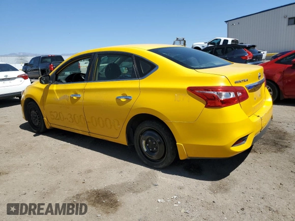 2018 Nissan Sentra S with VIN 3N1AB7AP4JY323254, listed as a Copart auction lot 50812835 with 229,712 mi miles and Salvage Title. Bid and sale history available at DreamBid. Image 2.