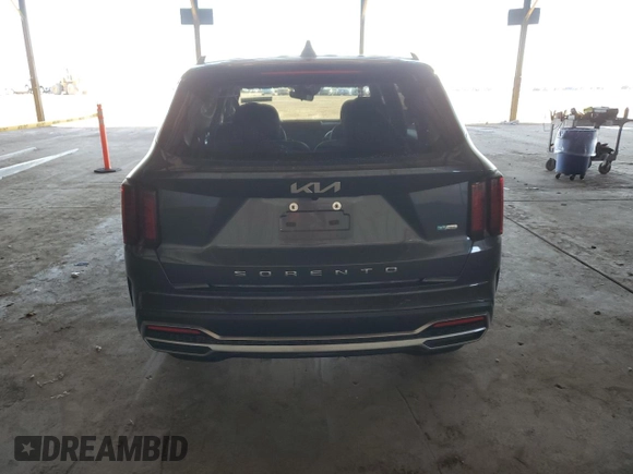 2022 Kia Sorento EX with VIN KNDRH4LG9N5077492, listed as a Copart auction lot 83852184 with 40,829 mi miles and Salvage title. Bid and sale history available at DreamBid. Image 6.