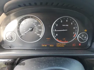 2011 BMW 5 Series 535i with VIN WBAFR7C53BC600560, listed as a Copart auction lot 52389725 with 149,160 mi miles and Salvage Title. Bid and sale history available at carsss.com. Image 9.