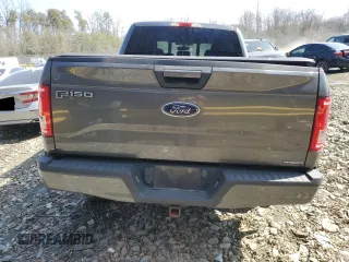 2016 Ford F-150 XLT with VIN 1FTFW1EF5GFA68734, listed as a Copart auction lot 46678075 with 105,066 mi miles and Salvage Title. Bid and sale history available at carsss.com. Image 6.