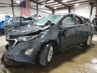 2021 Chevrolet Equinox LT with VIN 3GNAXUEV5ML379766, listed as a Copart auction lot 52400215 with Not Provided miles and Salvage Title. Bid and sale history available at DreamBid. Image 1.