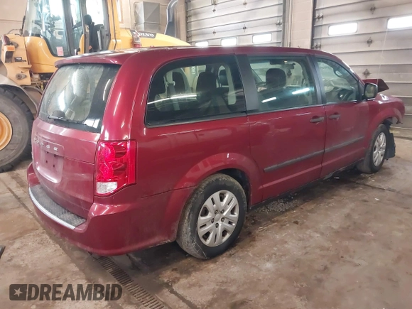 2014 Dodge Grand Caravan SE with VIN 2C4RDGBG5ER379315, listed as a IAAI auction lot 41673071 with 168,569 mi miles and . Bid and sale history available at DreamBid. Image 4.