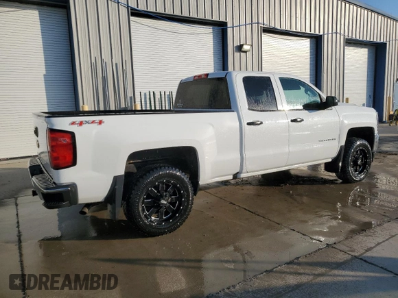 2017 Chevrolet Silverado 1500 Work Truck with VIN 1GCVKNEC6HZ125379, listed as a Copart auction lot 52095815 with 123,285 mi miles and Salvage Title. Bid and sale history available at DreamBid. Image 3.